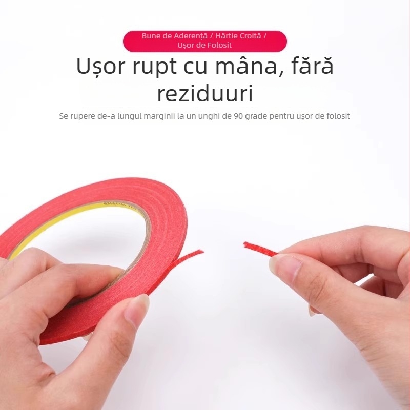 Bandă de poziționare a accesoriilor vestimentare — marcaj vertical pentru realizarea tiparelor, versiune cu hârtie de mascare, Material de bază: Beauty Mark, Brand: Benyida, Origine: Shenzhen