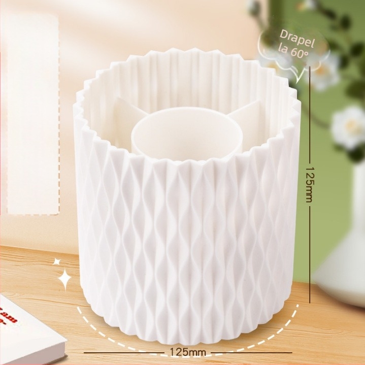 Bolens suport de pixuri rotativ – cutie de depozitare pentru birou, creativă și multifuncțională pentru studenți