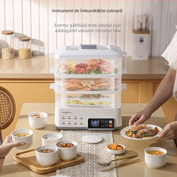 Aburitor electric, capacitate 6–8 L, design cu un singur strat, certificat 3C