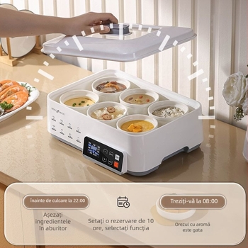 Aburitor electric, capacitate 6–8 L, design cu un singur strat, certificat 3C