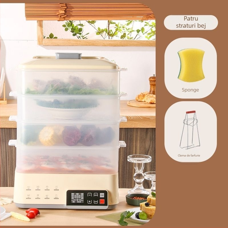 Aburitor electric, capacitate 6–8 L, design cu un singur strat, certificat 3C