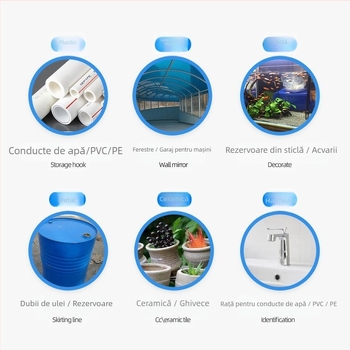 Bandă de etanșare PVC pentru conducte de apă, grosime 0,5 mm, reparații urgente ale scurgerilor