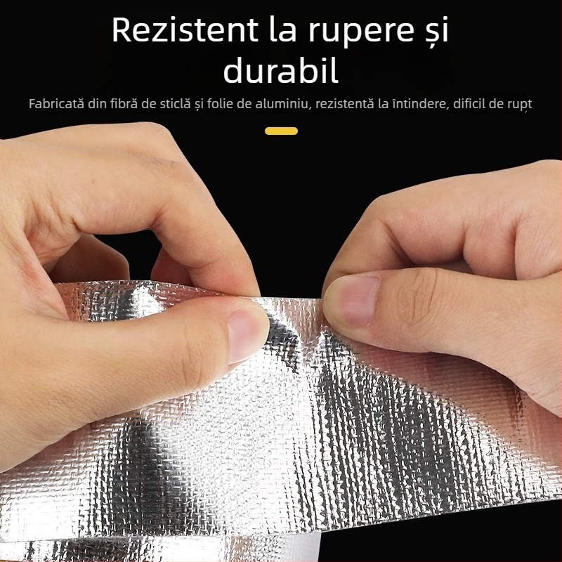 Înfășurare conduct de aer condiționat — fibrocablu cu folie de aluminiu, brand Ben Yida, stil modern minimalist, fabricație semi manuală și semi-automatizată