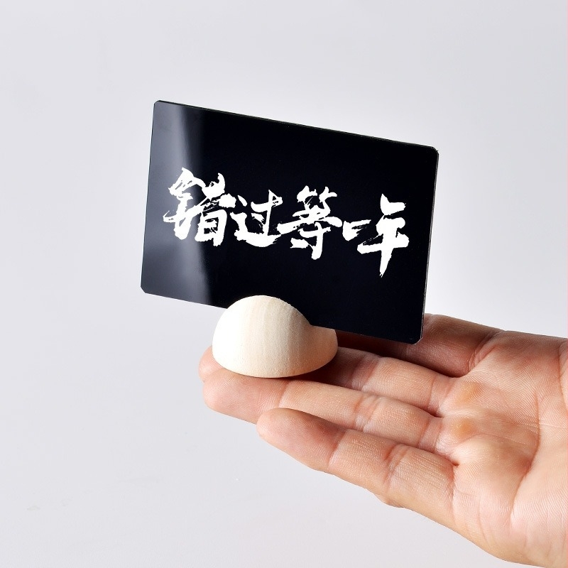 Suport pentru carduri din lemn masiv de pin, decor de birou cu tablă pentru notițe și fotografii, stil modern minimalist, DIY