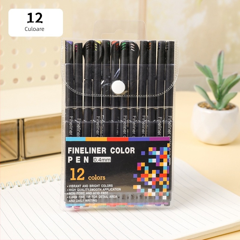Set Outline Pen – Model 03 Outline Pen, 100 nib, Other Brand, Ambalaj de bază