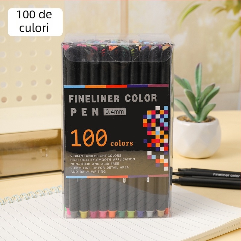 Set Outline Pen – Model 03 Outline Pen, 100 nib, Other Brand, Ambalaj de bază