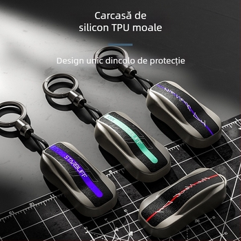 Carcasă pentru cheie TPU pentru Lynk & Co 900 – Stil Trend