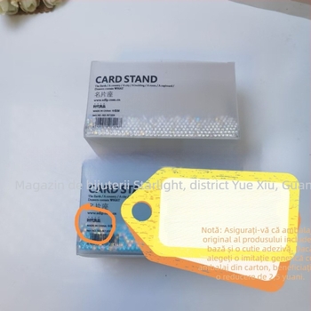 Suport pentru cărți de vizită, decor cu diamante, design cu un singur strat, marca Starlight, potrivit ca un cadou de afaceri