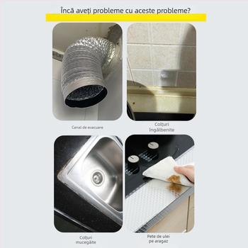 Bandă din fibră de sticlă cu folie de aluminiu, adeziv pe bază de cauciuc, rezistentă la temperaturi înalte, ignifugă, grosime 0,15 mm