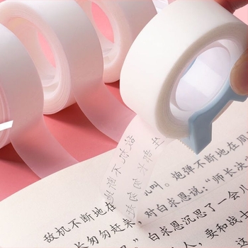 Deli bandă de birou, bandă invizibilă, model 30112, pentru corectarea răspunsurilor