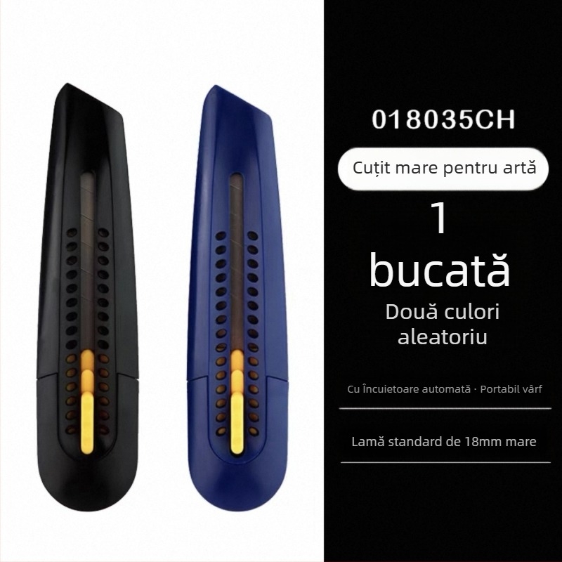 Maped 092035 cuțit universal din oțel inoxidabil pentru elevi, cu tăietor de hârtie și ascuțitor pentru creioane în formă de delfin - 40 g