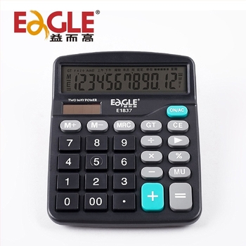 Calculator științific cu funcție vocală, 12 cifre, ecran mare pentru birou și contabilitate financiară — Modelele E1832, E1836, E1837, E1838