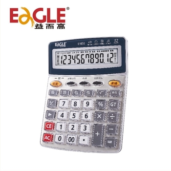 Calculator științific cu funcție vocală, 12 cifre, ecran mare pentru birou și contabilitate financiară — Modelele E1832, E1836, E1837, E1838