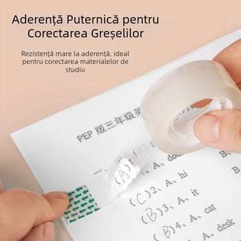 Ruida bandă de birou din BOPP, material de bază: BOPP, codul produsului: Stationery tape, imprimare logo: disponibilă, potrivită pentru ambalarea cadourilor