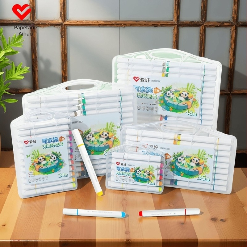 Hobby PM5621 marker acrilic lavabil, cu mâner triunghiular, pentru pictură școlară