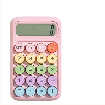 Calculator aritmetic, Miki model 1872, corp din plastic, afișaj de 10 cifre, alimentat cu baterii