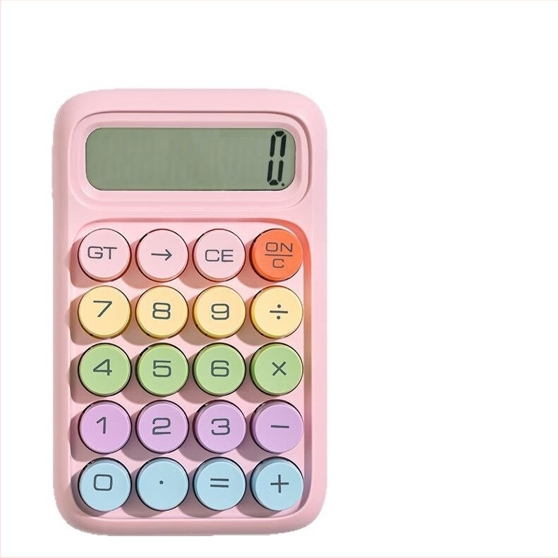 Calculator aritmetic, Miki model 1872, corp din plastic, afișaj de 10 cifre, alimentat cu baterii