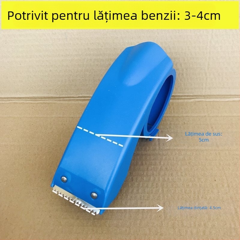 Tăietor de Bandă și Ambalator Mare, ABS plastic, Rezistent la Căderi, pentru bandă 3-8 cm