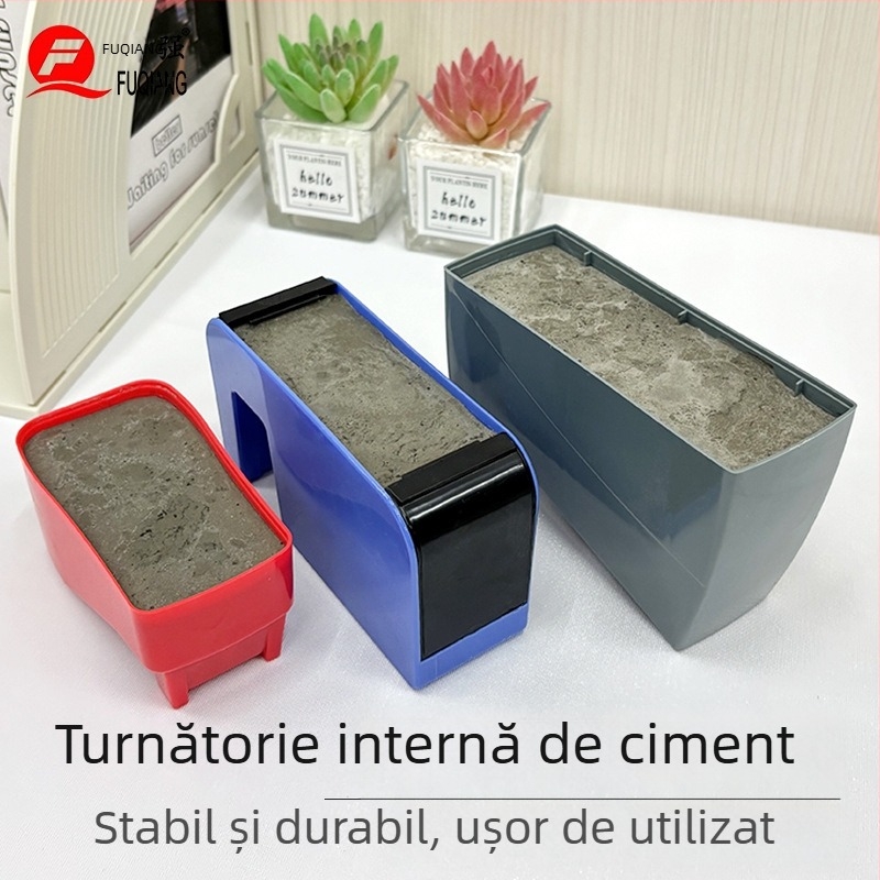 Dispenser portabil de bandă pentru birou, multifuncțional, încărcat, bază antiderapantă, lamă ascuțită (Model FQ8804, Plastic, Greutate netă: 588 g, Diametru ax bandă: 2,5 cm, Lățime bandă: până la 20)