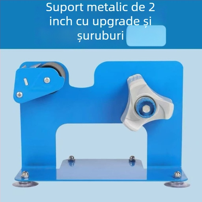 Tăietor de bandă pentru birou, mașină de sigilat cu corp din fier și capac transparent