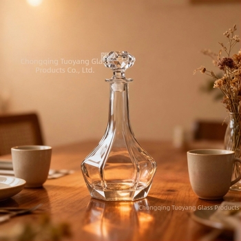 JB 3101 Set Decantor Whisky: Sticlă, Capacitate 601–700ml, Stil Lux Retro, Categorie Decantor