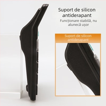 Calculator aritmetic ADG98837, afișaj 12 cifre, alimentare duală, cadou pentru coleg de clasă, Crăciun