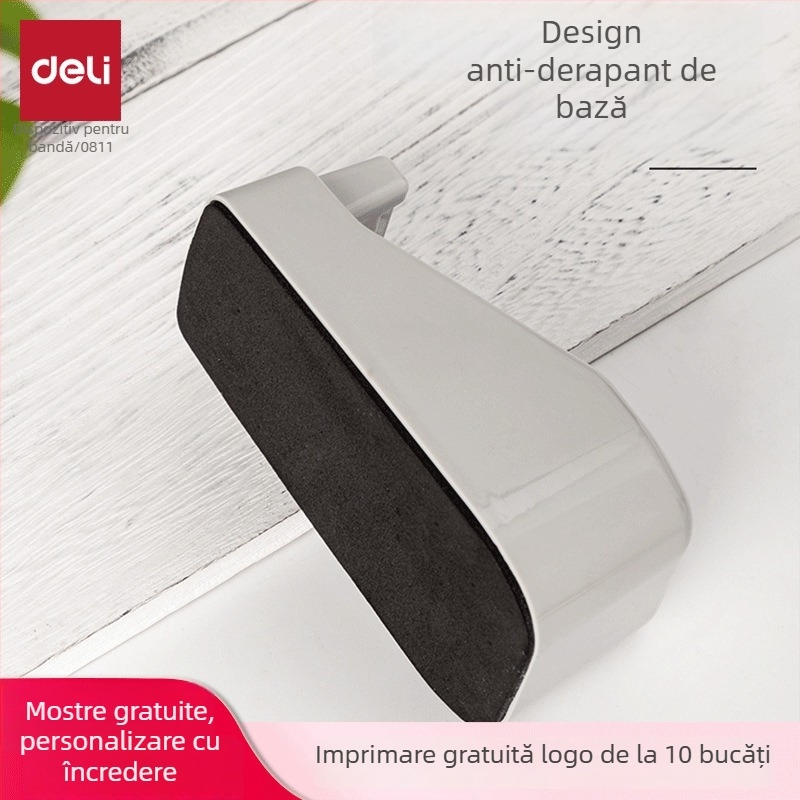 Dispenser de bandă Deli 811, rolă de 26 mm, lățime bandă până la 18 mm, corp din plastic, gravură cod QR