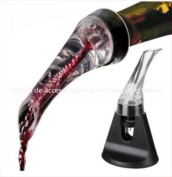 Decantor de vin din plastic – dozator rapid, capacitate 1-100ML, greutate 0.15, stil simplu