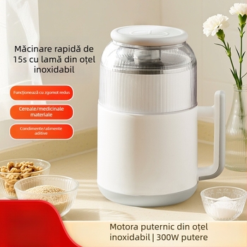 Mașină de tocat carne multifuncțională pentru uz casnic, capacitate 3–5 L, corp și vas din oțel inoxidabil, 5 viteze, complet automat, cu peste 6 lame