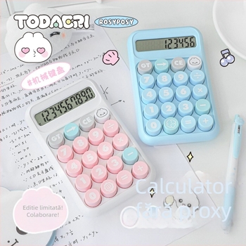 Calculator aritmetic Rs259d, afișaj de 10 cifre, ABS plastic, compatibil cu baterie uscată standard