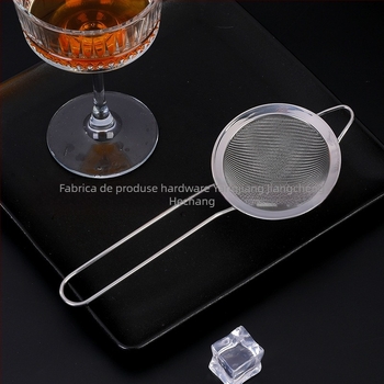 Filtru de cocktail din oțel inoxidabil pentru bar, stil occidental, ambalaj single, calitate superioară