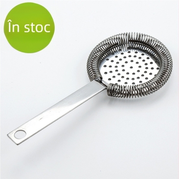 Filtru de gheață pentru cocktailuri, oțel inoxidabil 430, design modern minimalist, 118 g