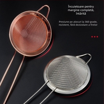 Filtru conic PP pentru bar, strecurător și filtru pentru cocktailuri, ceai cu lapte și sucuri – Unique Item