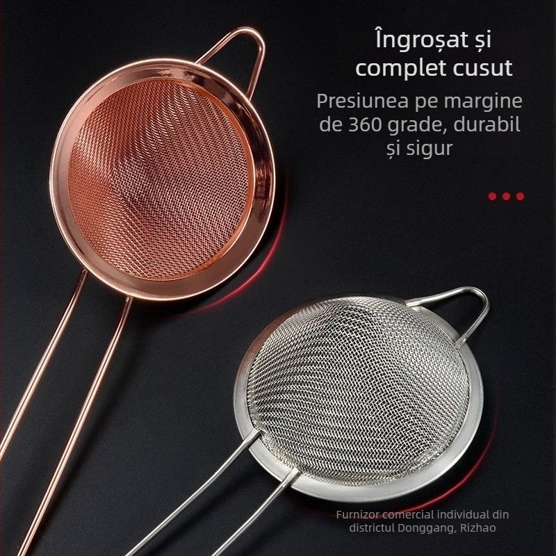 Filtru de bar – PP material, filtr pentru gheață, sucuri, cocktailuri și milk tea