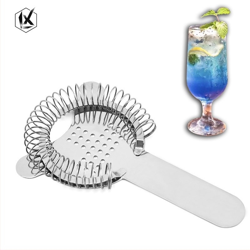 Xianglin separator din oțel inoxidabil 304 pentru cuburi de gheață, filtr pentru cocktailuri, instrument de bar, design modern minimalist, 69 g