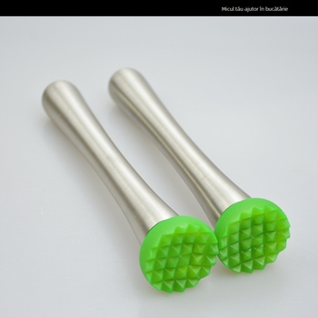 Ciocan de gheață din oțel inoxidabil – instrument pentru bar, stil modern minimalist, 100 g, pachet OPP