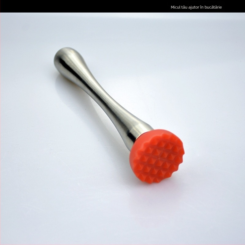 Ciocan de gheață din oțel inoxidabil – instrument pentru bar, stil modern minimalist, 100 g, pachet OPP