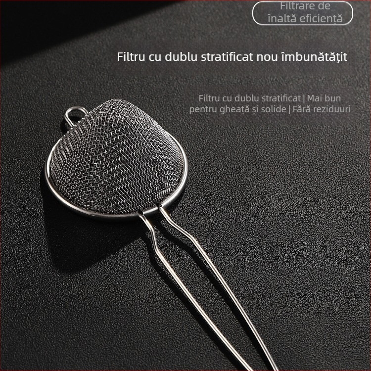 Filtru de bar pentru cocktailuri – filtru cu dublu strat, separator de gheață, material PP, origine Chaozhou