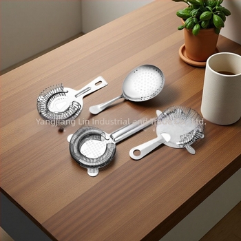 Filtru de gheață din oțel inoxidabil pentru bar — separator de gheață și filtru pentru cuburi, personalizare logo, Ly brand