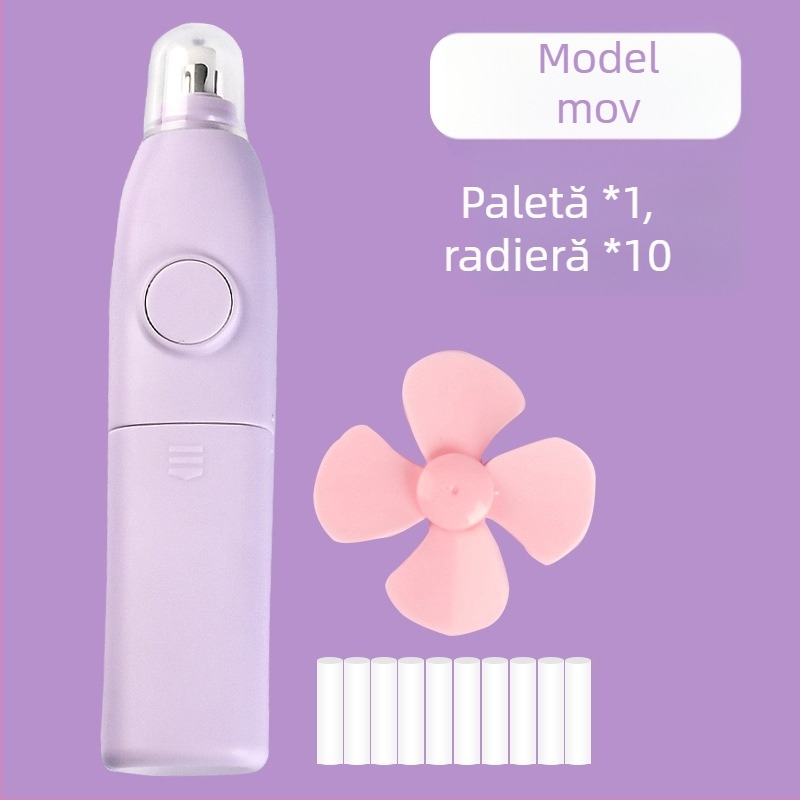 Radieră automată pentru desen pentru elevi, fără urme, creion electric, instrument de învățare