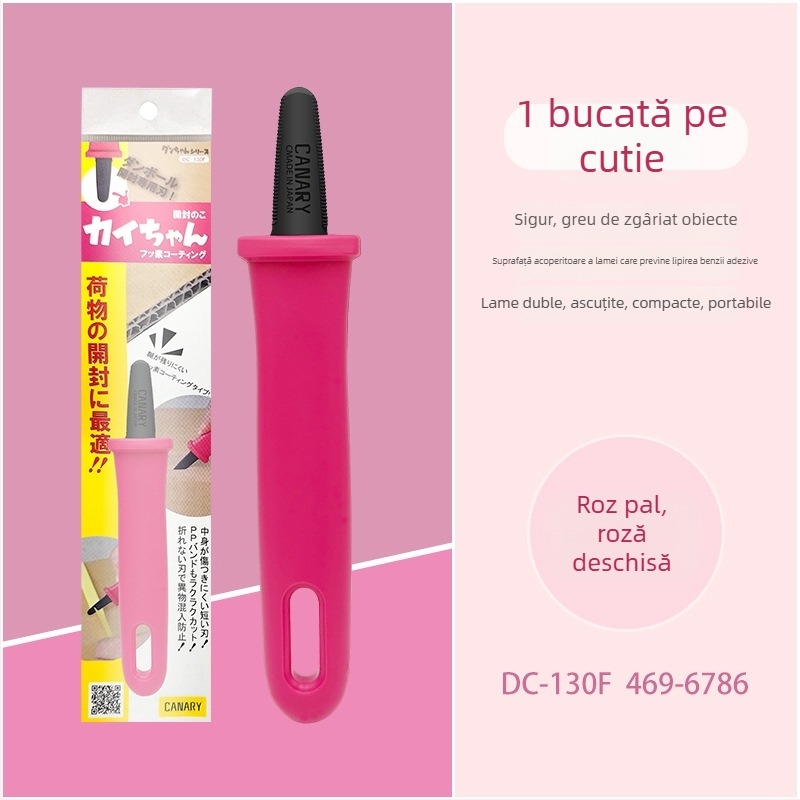 CANARY DC-130-F Cuțit de artă pentru tăierea hârtiei, din plastic