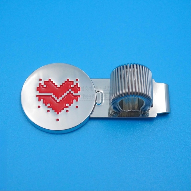 Clip metal pentru pix pentru caiete – design anti-pierdere, aliaj, brand Sincerity