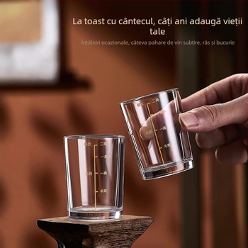 Set de pahare din sticlă pentru lichior, Green Apple, personalizabil cu logo, capacitate 1–100 ml, Stil nou Chinezesc