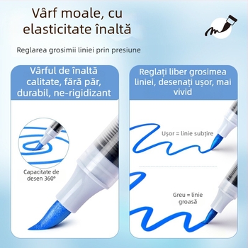 Marker acrilic lichid direct Touchmark în husă pentru pix din Oxford – cerneală 2.4 g