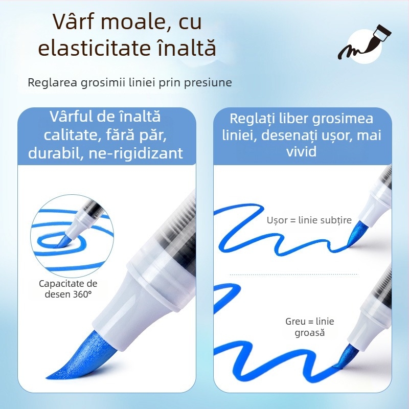 Marker acrilic lichid direct Touchmark în husă pentru pix din Oxford – cerneală 2.4 g