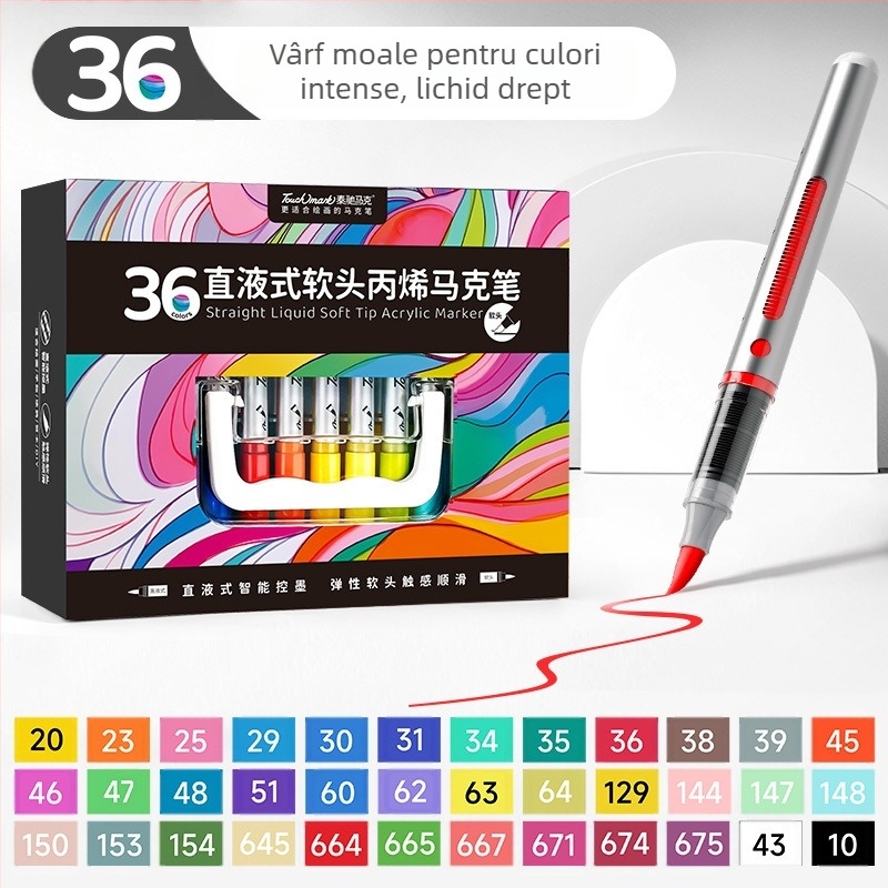 Marker acrilic lichid direct Touchmark în husă pentru pix din Oxford – cerneală 2.4 g