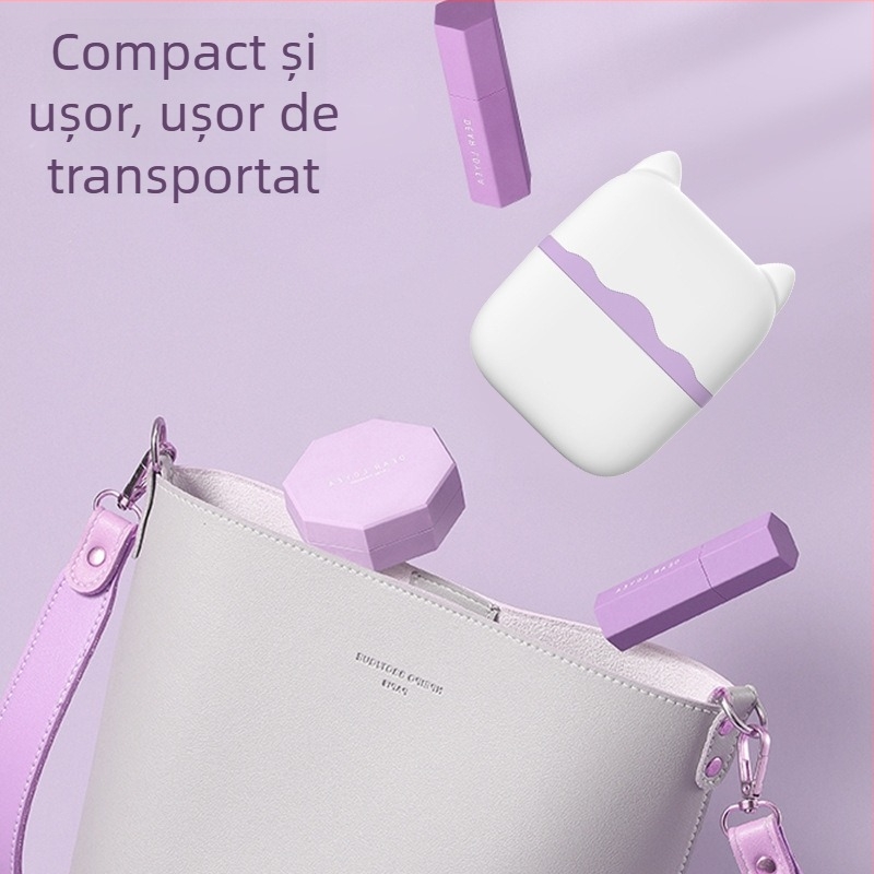 Roler cu gheață cu două capete, 2-in-1 pentru față, manual, model 0066, durată de viață 5 ani