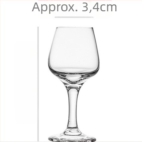 Pahar de cristal pentru băuturi spirtoase, formă de lalea, 50 ml, pentru degustători profesioniști