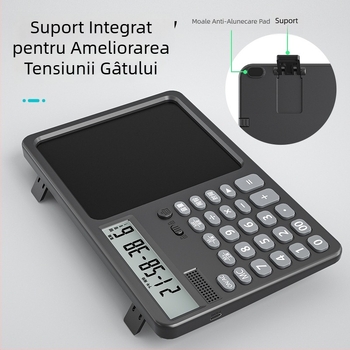 Calculator vocal reîncărcabil cu tablă de scris – 2 în 1, pentru afaceri, ecran mare
