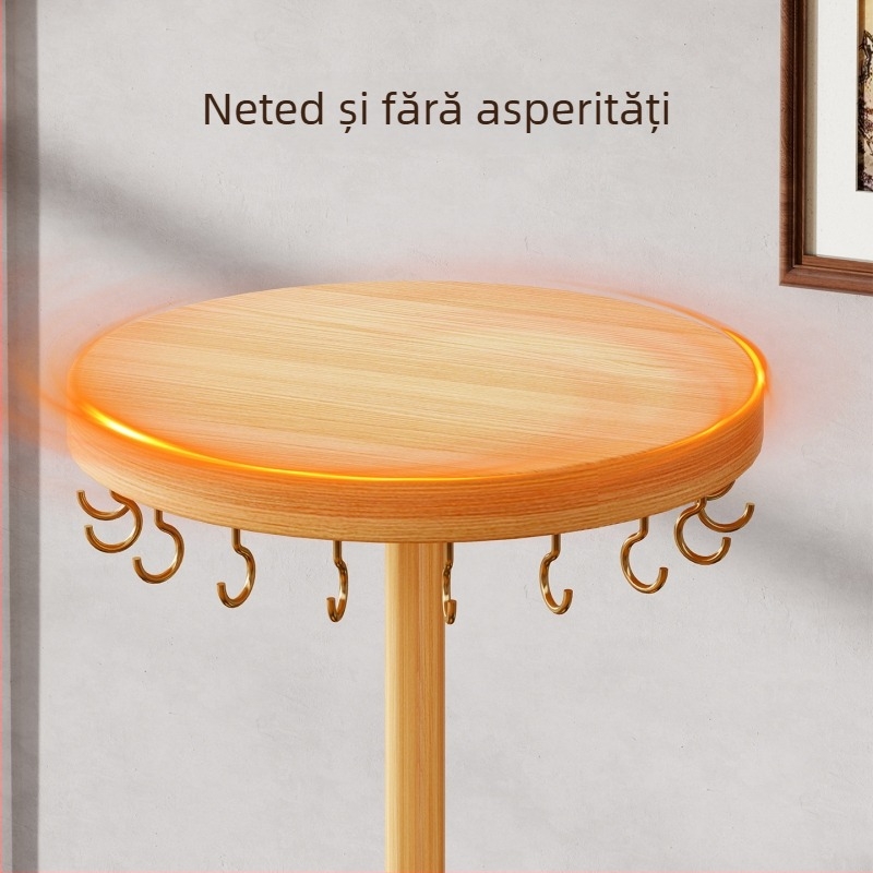 Suport din lemn pentru pensule și pixuri, stil chinezesc, organizator suspendat multifuncțional, model 2334968817448748416, brand Evesigar/isijia